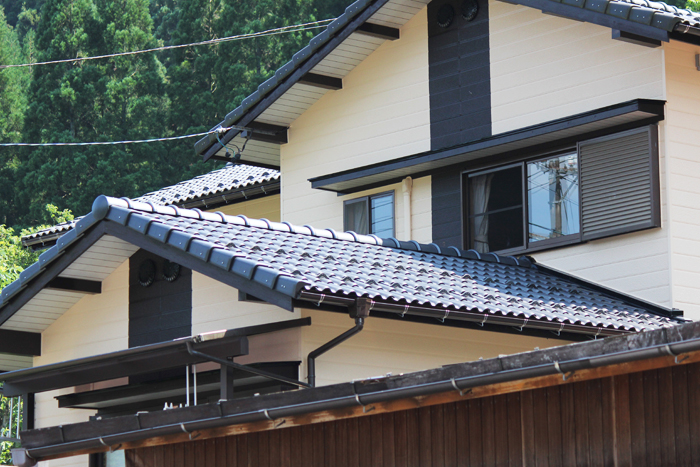 葺き替え 郡上市八幡町 渡辺瓦店　