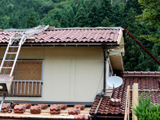 葺き替え 郡上市大和町 渡辺瓦店　