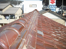 郡上市八幡町 渡辺瓦店　葺き替え 