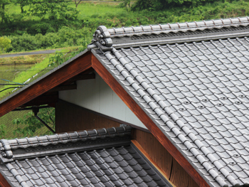 郡上市明宝気良 渡辺瓦店　葺き替え 