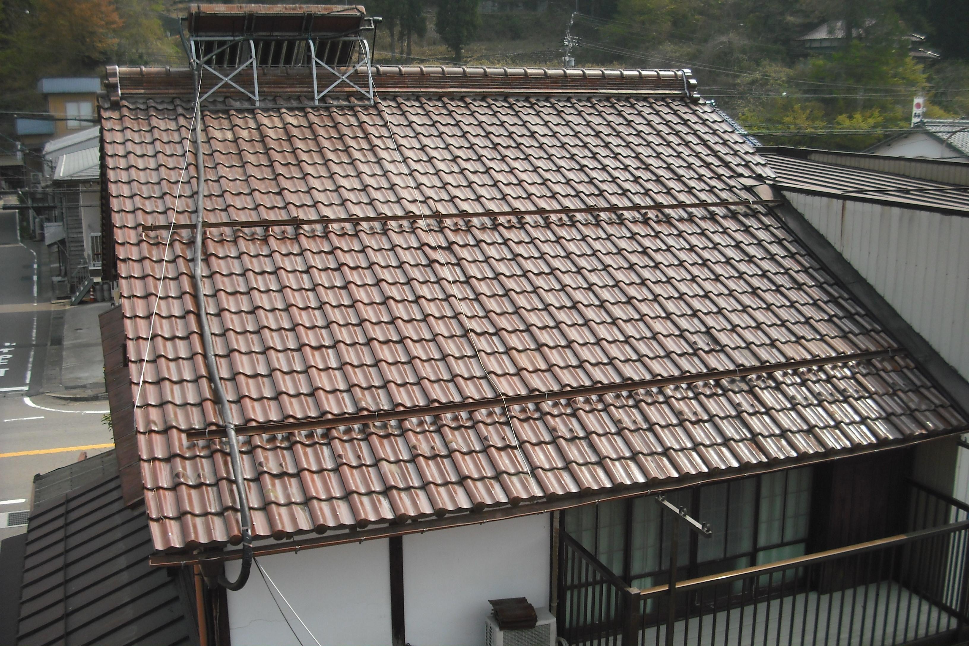 岐阜県　屋根修理　波状瓦　渡辺瓦店