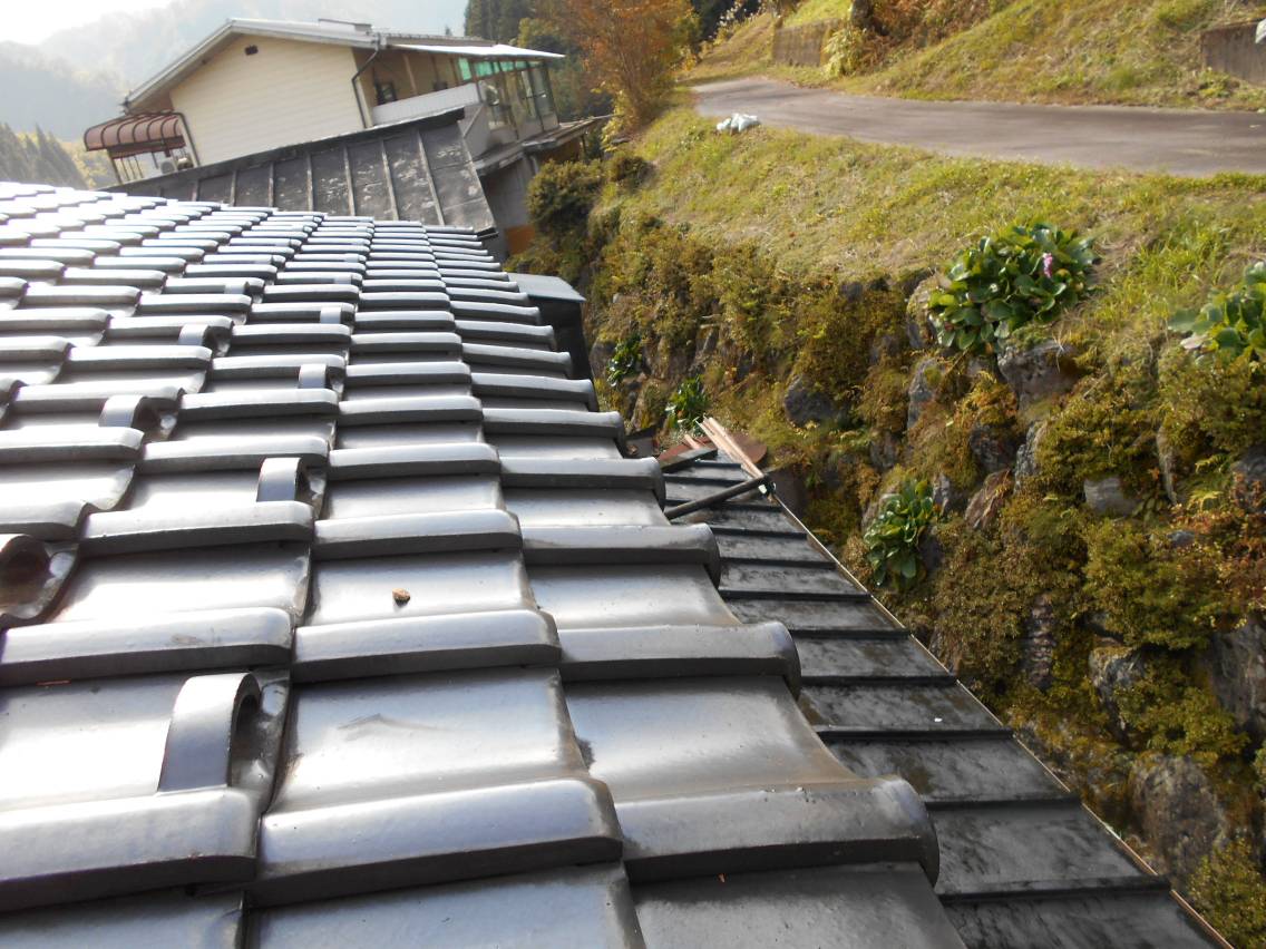 岐阜県　渡辺瓦　屋根修理