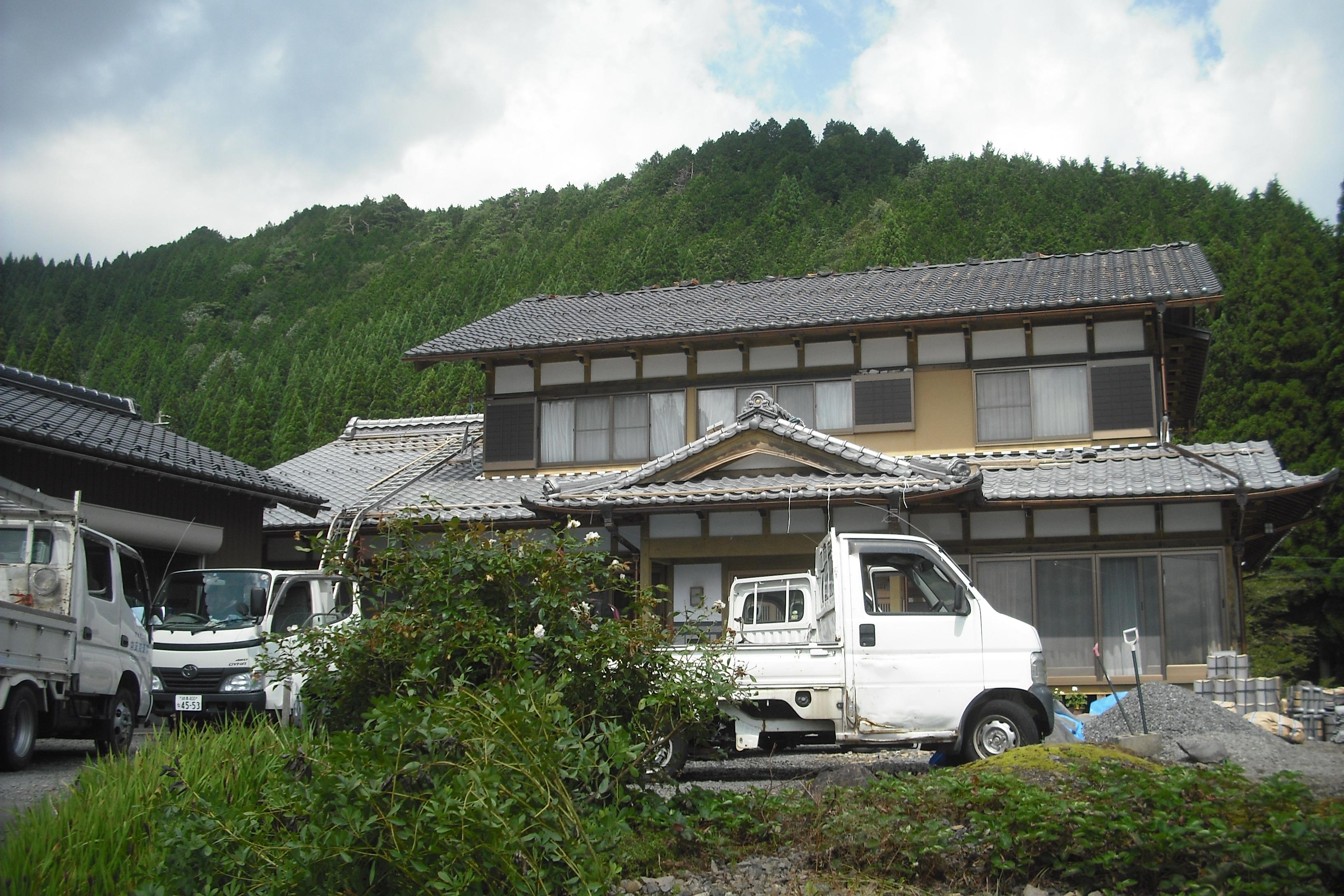 いぶし瓦　葺き替え　岐阜