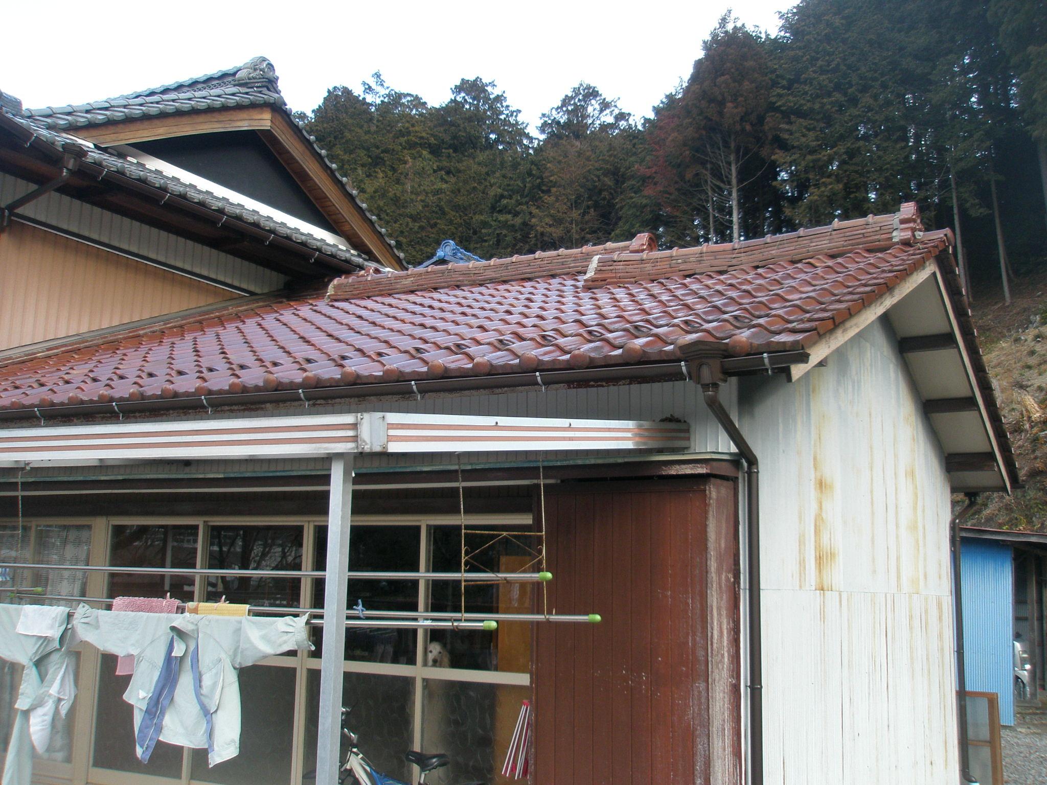 岐阜県　屋根葺き替え