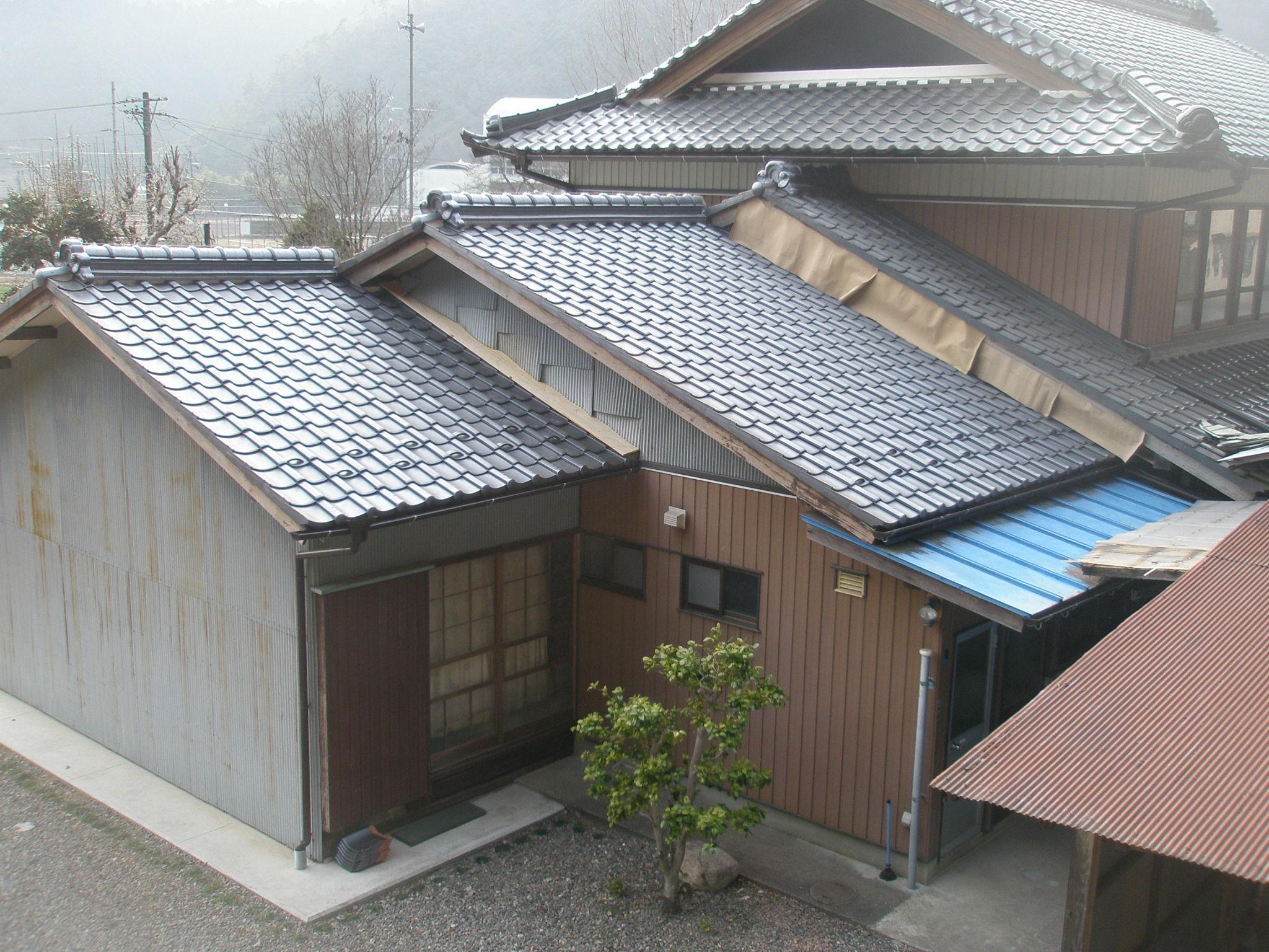 郡上　岐阜　屋根葺き替え